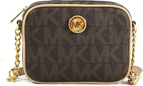 michael kors fulton small crossbody brown|Michael Kors fulton large crossbody.